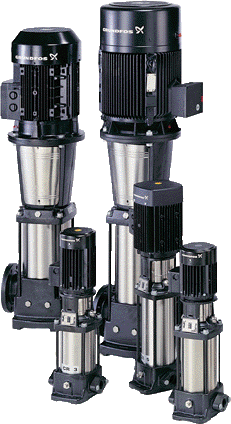 格兰富立式多级泵-CR系列